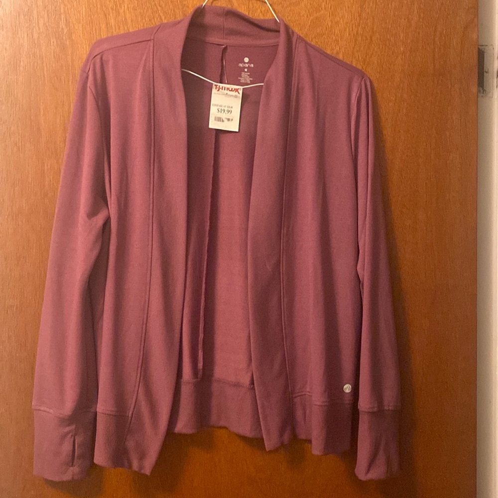 Apana Medium Purple Cardigan